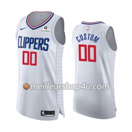 Maillot Basket Homme Los Angeles Clippers Personnalisé 2019-20 Nike Association Edition Swingman